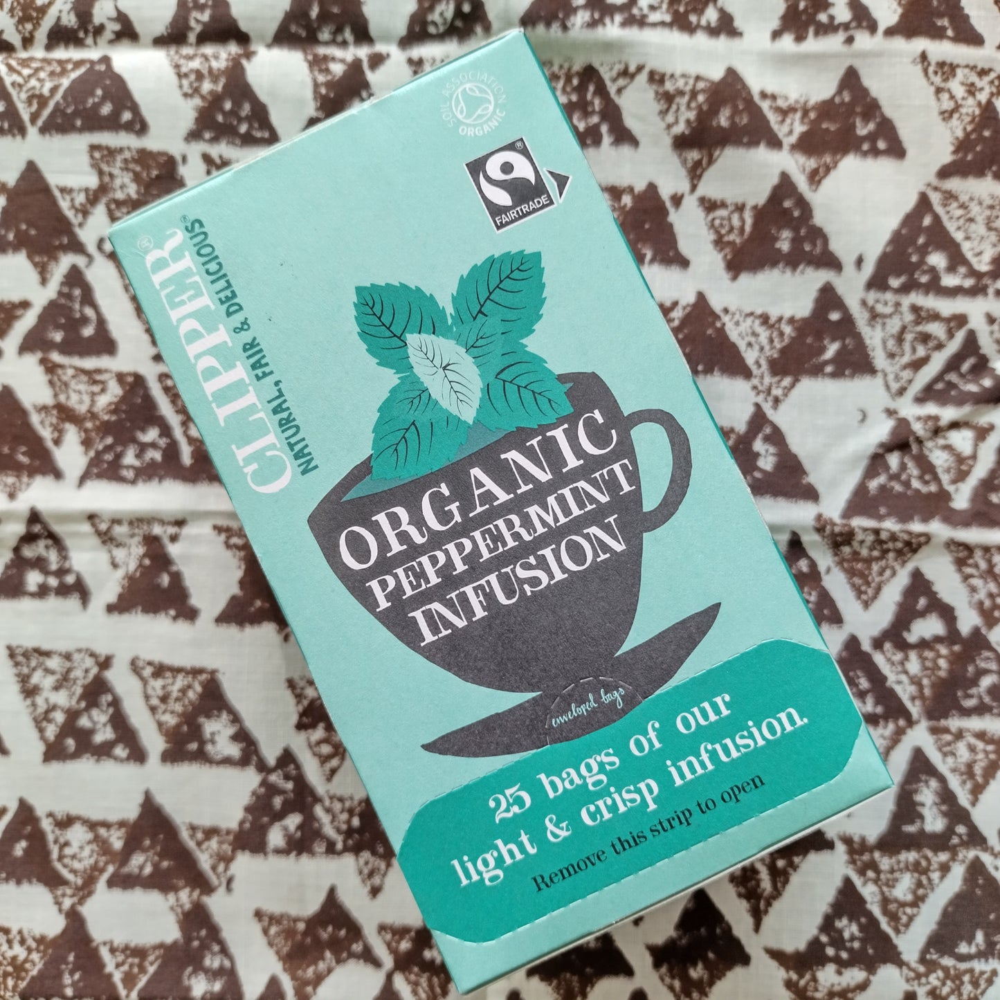 Clipper Organic Peppermint Infusion Tea x 25 Bags
