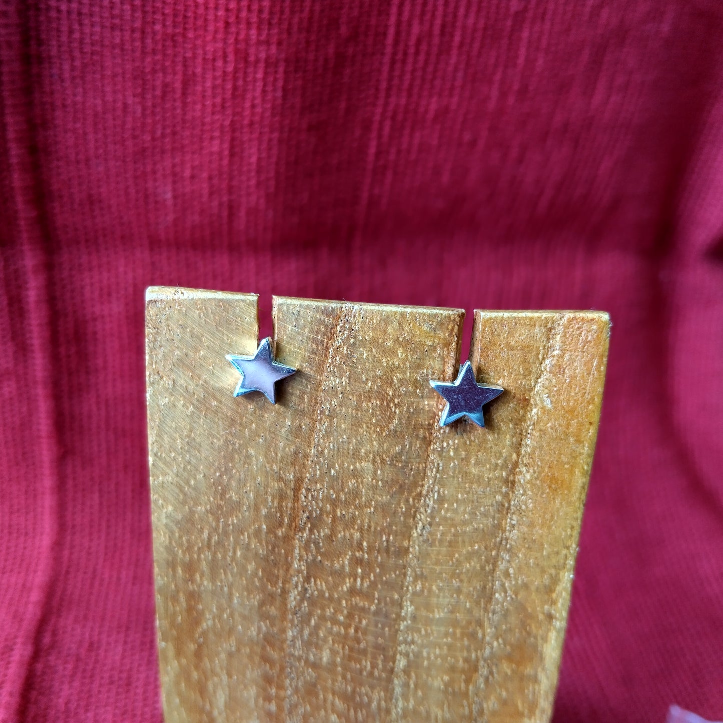 925 Sterling Silver Star Stud Earrings