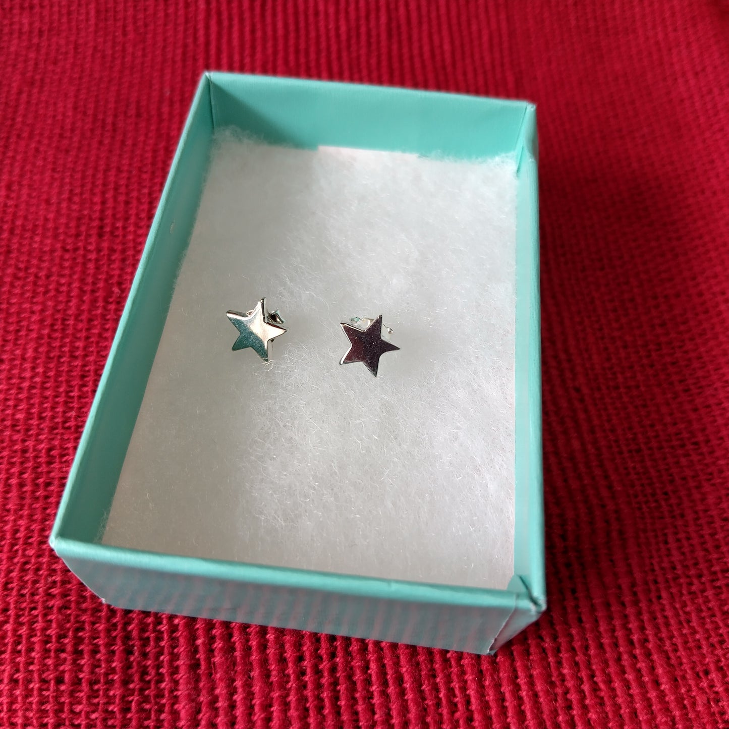 925 Sterling Silver Star Stud Earrings