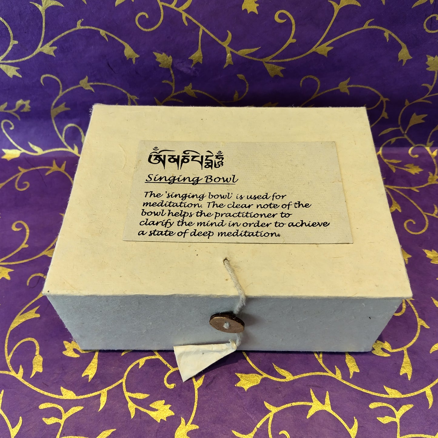 Small Indian Singing Bowl Boxed Set