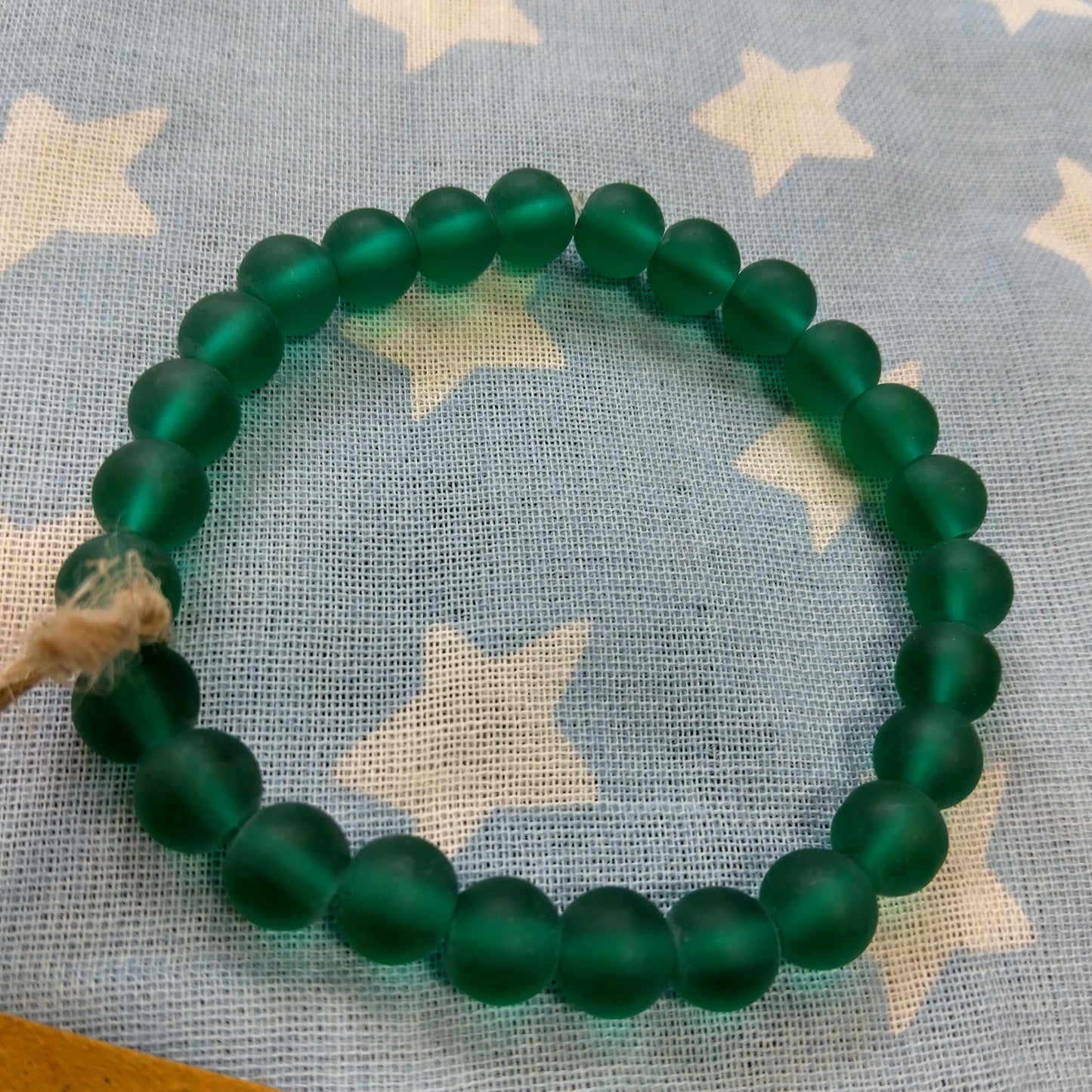 Aura Que Recycled Glass Bead Bracelet