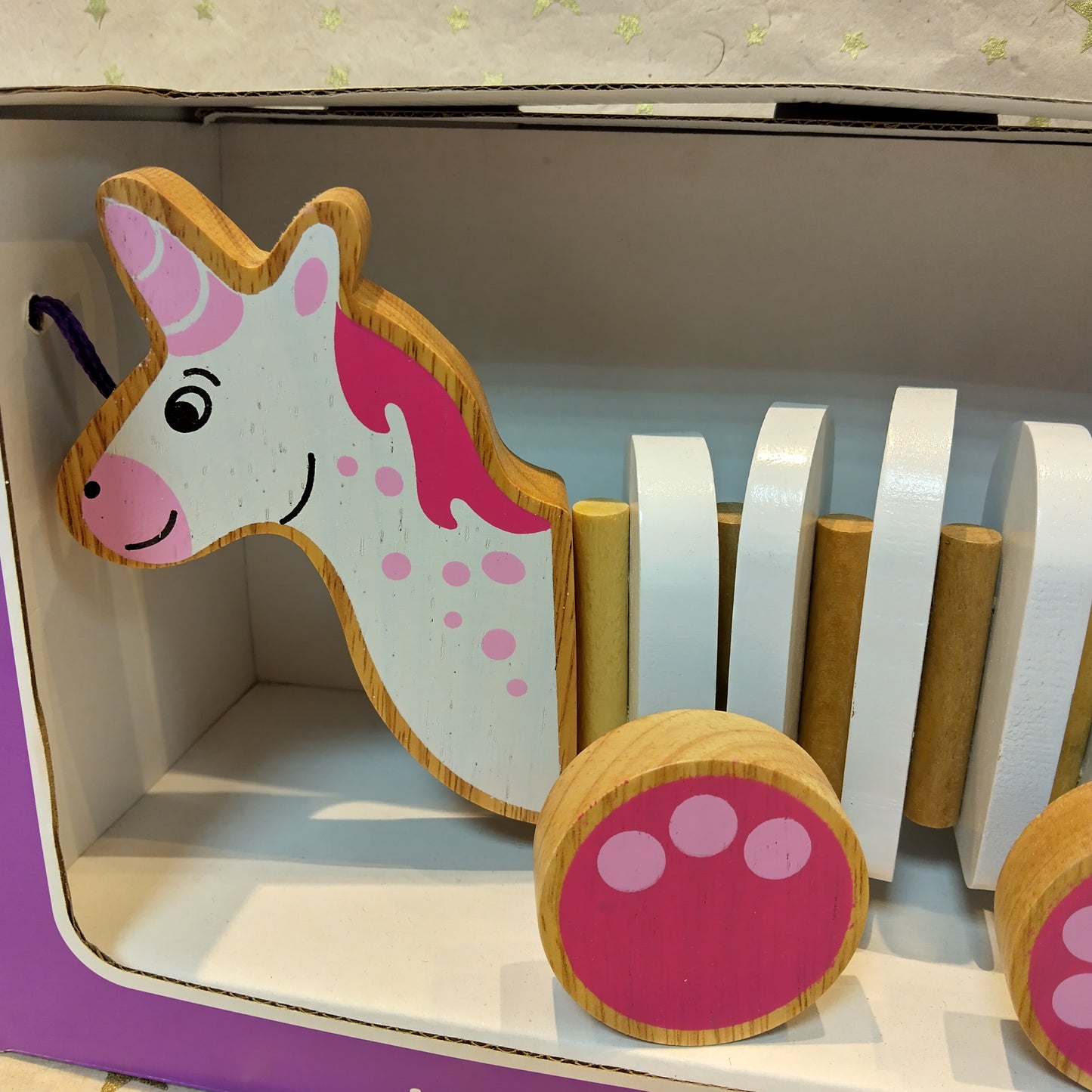 Lanka Kade Pull Along Unicorn