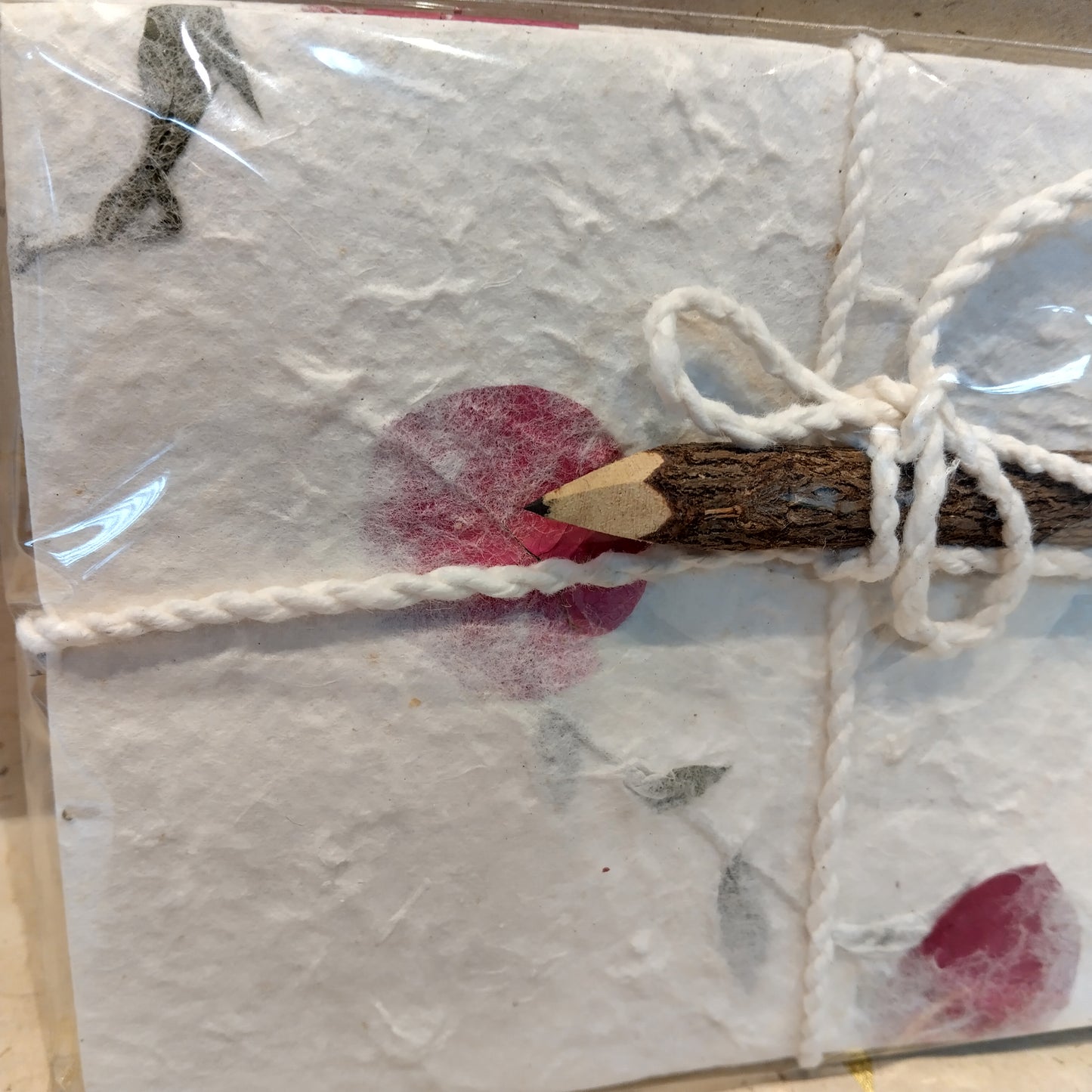 Recycled Floral Paper & Envelopes Notelet Set
