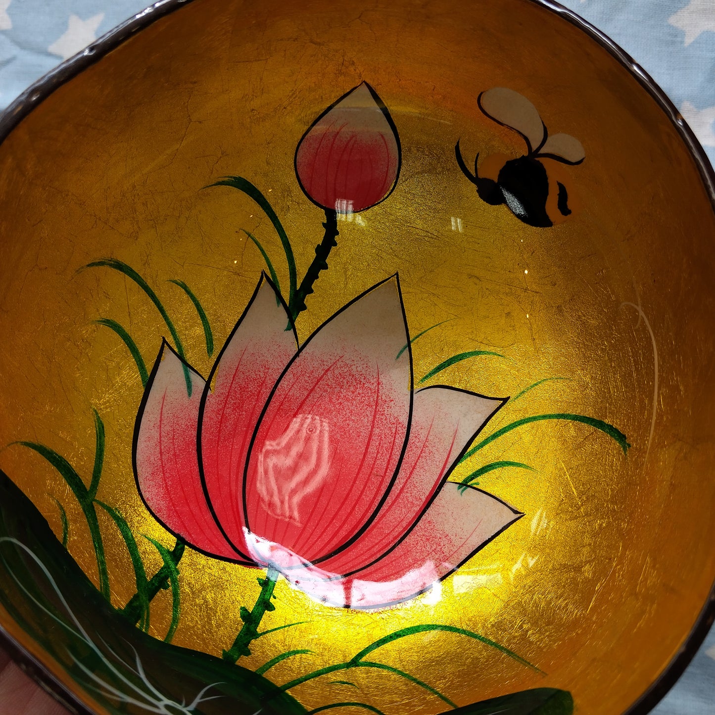 Decorative Coconut Bowl