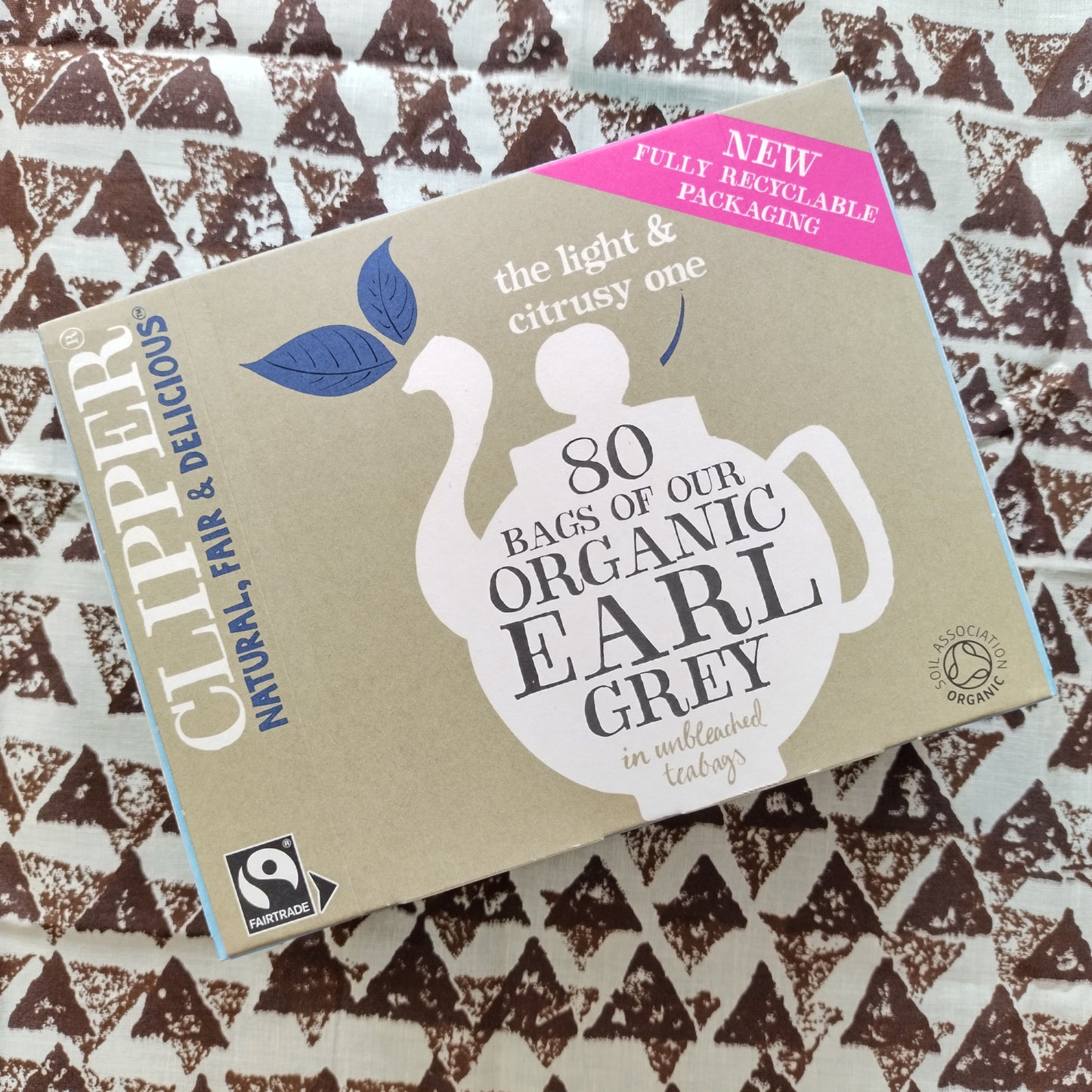 Clipper Organic Earl Grey Tea x 80 Bags