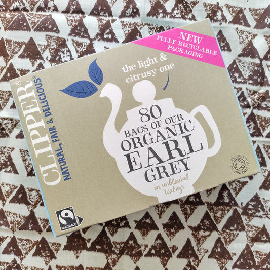 Clipper Organic Earl Grey Tea x 80 Bags