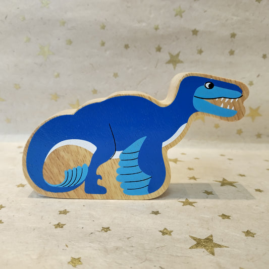 Lanka Kade Wooden Utahraptor Dinosaur