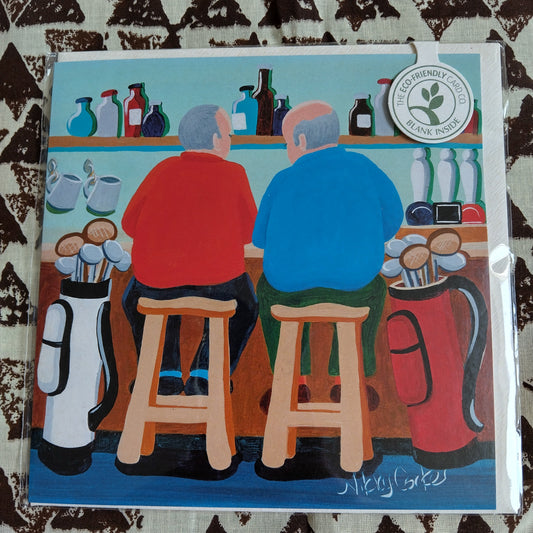The Eco-Friendly Card Co '19th Hole' Greetings Card - Blank