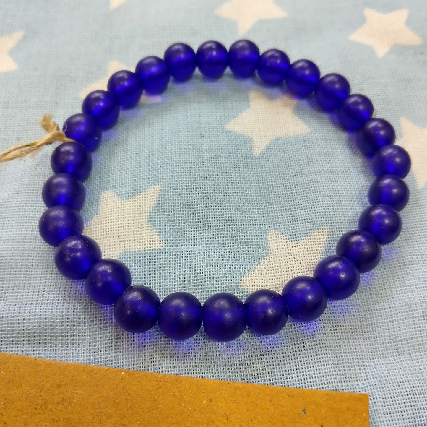 Aura Que Recycled Glass Bead Bracelet