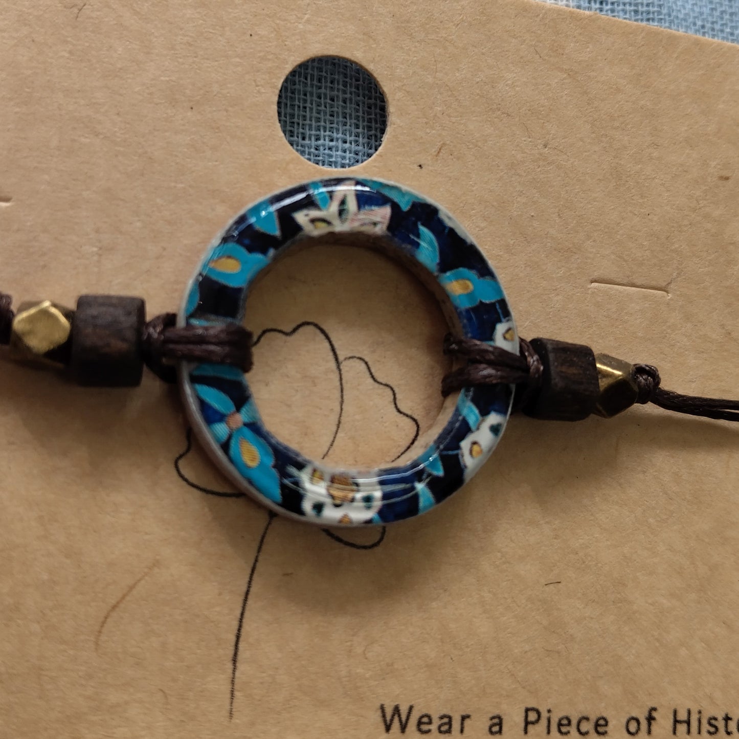 Papital Gallery Circle Tile Inspired Bracelet