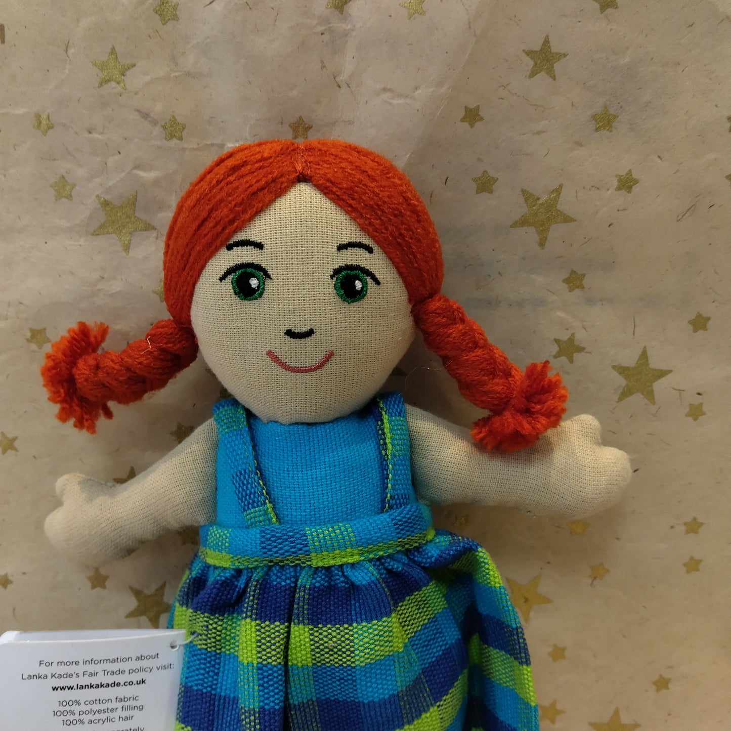 Lanka Kade Traditional Rag Doll - Girl Red Hair