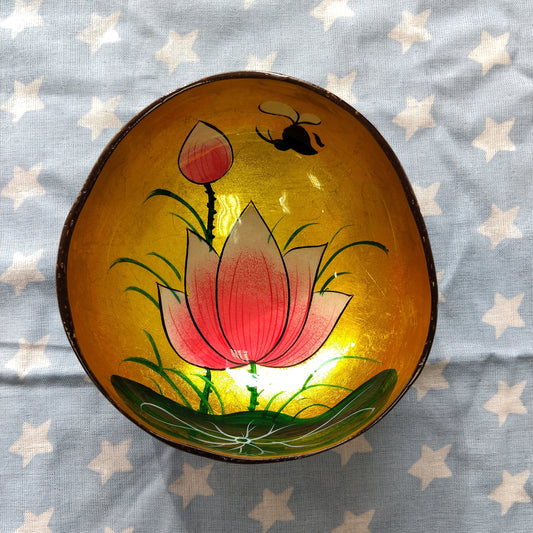 Decorative Coconut Bowl