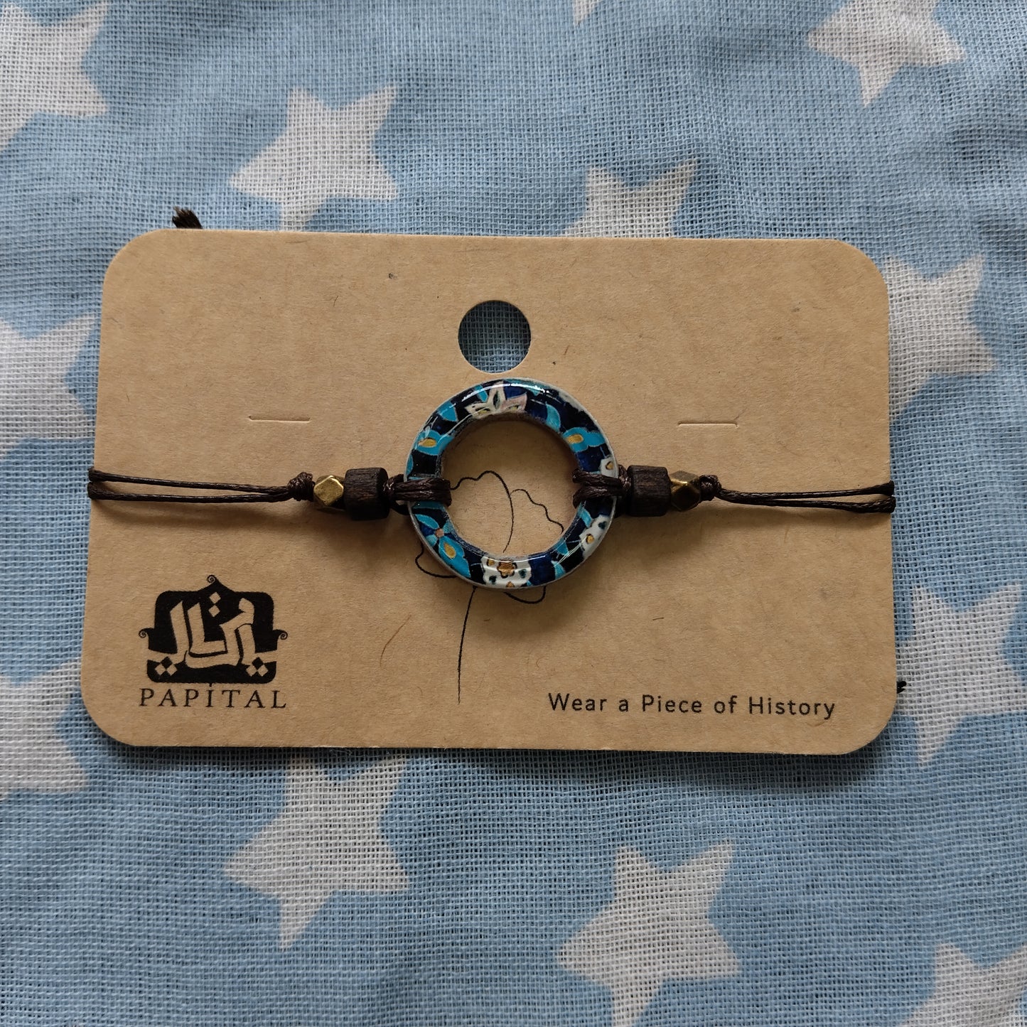 Papital Gallery Circle Tile Inspired Bracelet