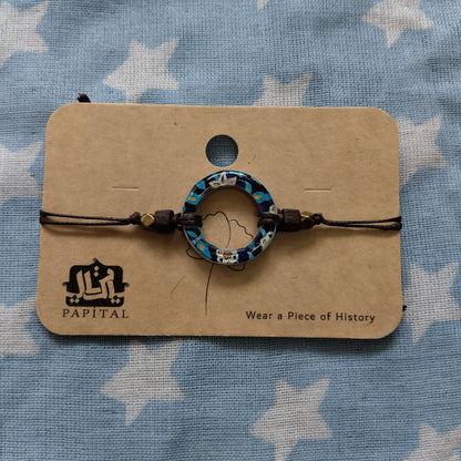 Papital Gallery Circle Tile Inspired Bracelet