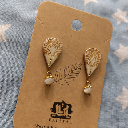 Papital Gallery Inverted Drop Earrings