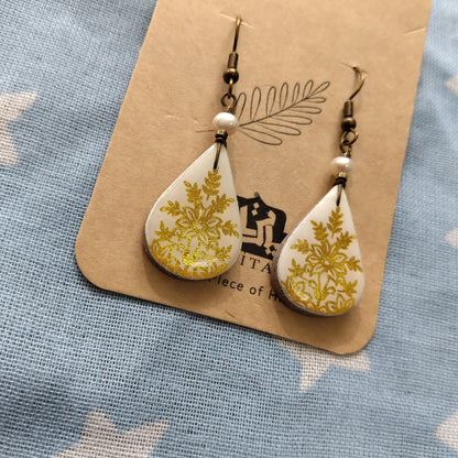 Papital Gallery Drop Hook Earrings