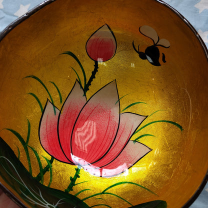 Decorative Coconut Bowl